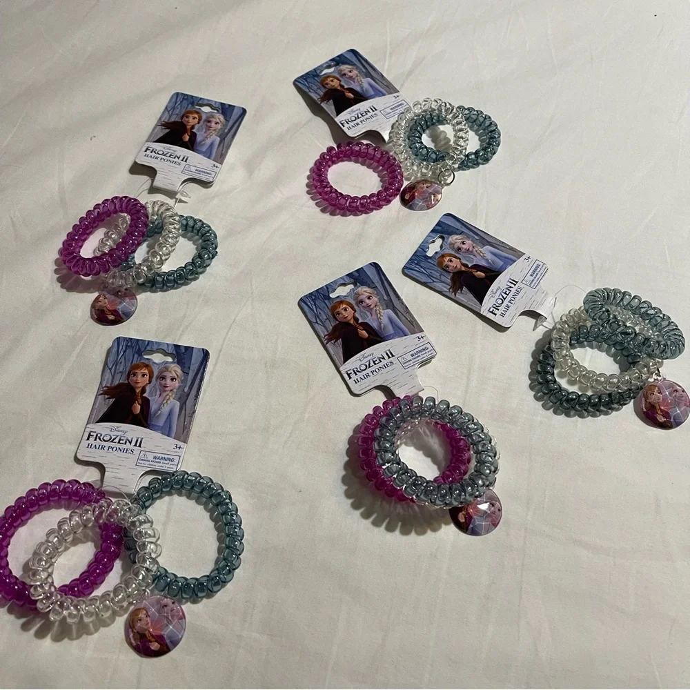 Disney Frozen II Hair Ponies‎ 3 count 5 sets